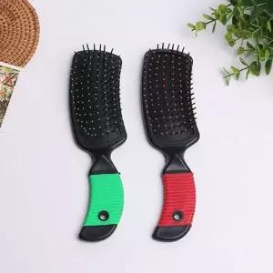 밍크브러쉬 머리빗 헤어브러쉬 정전기방지 두피마사지 옆머리빗 소장빗 (W88A8BE)