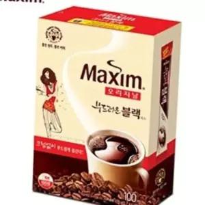 맥심 오리지날부드러운블랙 100T