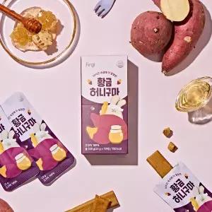 [퍼기] 리얼 고구마100% 다이어트 유아 아기 간식 황금 허니구마 1박스 x 10개입