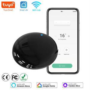 스마트 호환 홈 APP 용 WiFi IR 원격 TV DVD AUD AC Smart 호환Life 제어는 Alexa Google Yandex Alice 작