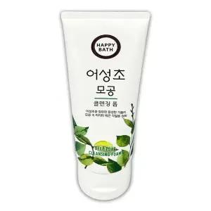 해피바스 어성초 모공 클렌징폼 200g -O 클렌징폼 폼크린싱 폼크렌징 (WA89C96)