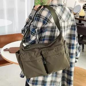 캐주얼 데일리 크로스백 포켓 숄더백 메신저백 숄더백