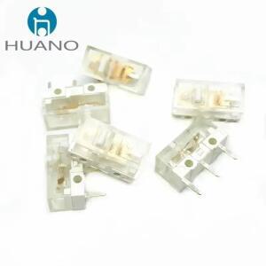1Pcs  HUANO V2 투명 흰색 스위치 1억 번 버튼 호환 D2FC-F-7N D2FC 마이크로