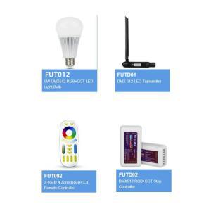 DC12V-24V 미 라이트 FUTD01 DMX 512 LED 트랜스 터 DMX512 RGB + CCT 스트립 컨트롤러 9W 전구