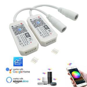 매직 홈 미니 RGB 와이파이 컨트롤러 DC12-24V LED 스트립 패널 조명 타이밍 기능 스마트 호환폰 제어 1 천