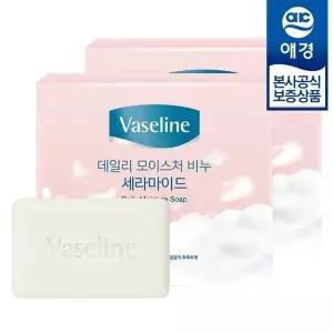 [애경]바세린 데일리 모이스처 비누 세라마이드 100g 10입 x2개