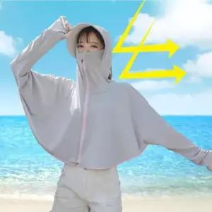 [패션] 여성 후드 썬캡 햇빛 가리개 모자 그늘막 농사 밭일