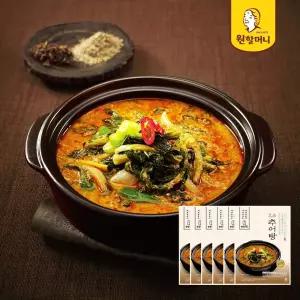 G[원할머니] 명품추어탕(우거지) 510g x 6팩