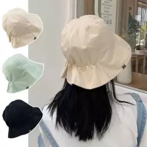 여성 뒷밴딩 리버서블 벙거지 자외선차단
