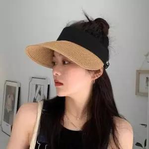 휴가 모자 해변모자 자외서차단 비치모자 패션 선캡