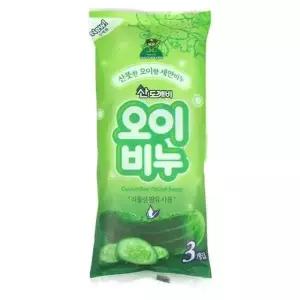 산뜻한 산도깨비 오이비누 3P 세수비누 매끈비누