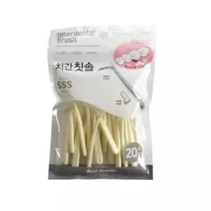 화이트 치간칫솔 L형 20p 0.7mm 임플란트칫솔