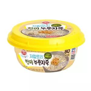 [오뚜기]LIGHT&JOY 저칼로리현미누룽지죽 215g 12개[35620237]