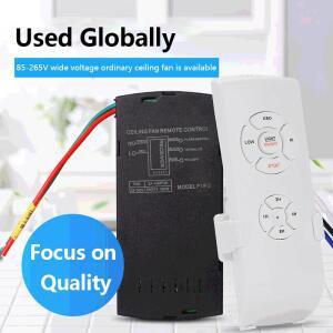 와이파이 + RF 앱 스마트 호환 범용 천장 선풍기 램프 리모컨 키트 원격 조정 속도 조명 스위치 AC100-240V