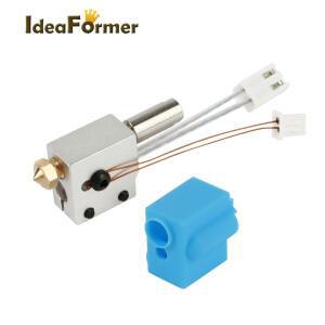 포병 사이드와인더 X1/X2 Genius Hotend 실리콘 양말 가열 튜브 서미스터 블록 화산 노즐 키트 목구멍 압