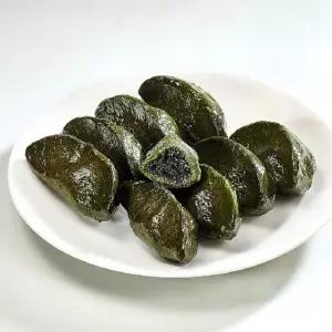 영광 모시잎 생송편(흑임자)100개