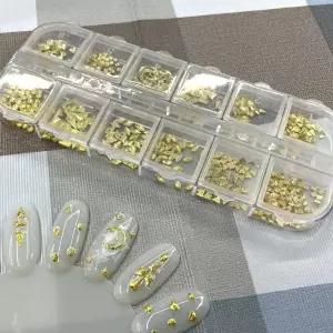 네일아트 파츠 꾸미기 레진아트 네일파츠 골드리벳 (WFGTDZN)