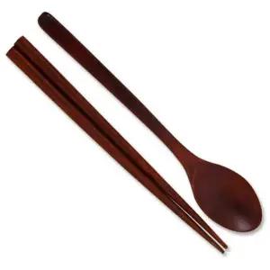 수저세트 어린이 옻칠 젓가락 나무 숟가락 아동 수저 우드 세트