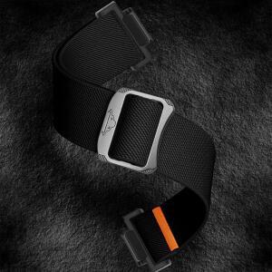 카시오 GSHOCK DW-5600 /8900, GA-100 /GW-B5600 /GB-5600 조절 스트레치 밴드 /GW-6900용 루프 시계 브레이드 탄력 나일론 내구성 아바넨 소프트