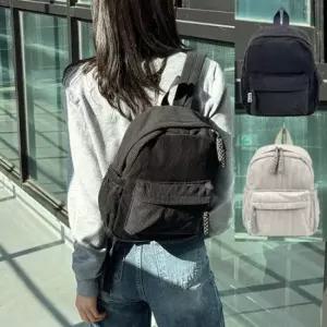 여성 코듀로이 미니 백팩 1P 데일리 골덴 배낭 가방 골덴백팩 코듀로이배낭