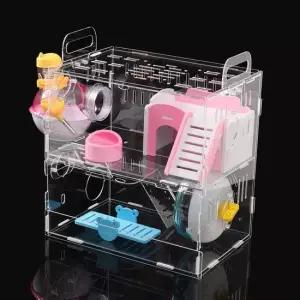 햄스터집 DIY 아크릴 햄스터 케이지 풀세트 햄스터키우기 시소 햄스터은신처