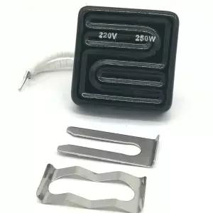 60*60mm 250W IR 적외선 상단 히터 BGA 재작업 스테이션 납땜용 세라믹 가열 핫 플레이트