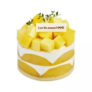 [한스케익] 화이트 망고 생크림