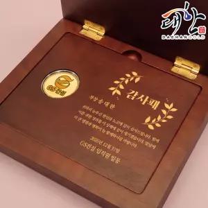 순금 코인 골드바 레이저 각인 속판각인 상패 3.75g 감사 퇴직 선물 기념