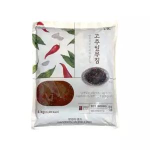 반찬단지 고추잎무침 4kg 냉장