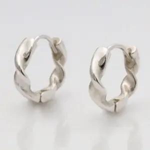 귀걸이 92.5 SILVER 꼬임 링