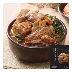{백화점 상품} 집밥장인 참이맛 40년전통 감자탕 블랙 1.2kg X 1팩 435172