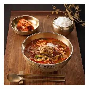 {백화점 상품} [파격특가]45년 명인 맛집 강남교자 닭개장 3팩(팩당 700g, 2인분 / 총 2.1Kg, 6인분) 43519