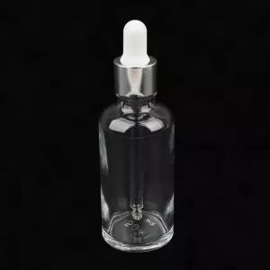 ( )스포이드 유리병 50ml 세럼 화장수 리필 투명 휴대용 여행 소분 공병
