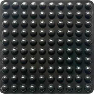 PTAPIPI 100 PCS 자가 접착 범퍼 패드 반구형 소음 감쇠 고무 발 캐비닛 소형 가전제품 전자제품 액자 가구