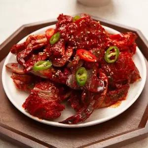 [자연맛남]연평도 꽃게 매콤 양념게장 1kg