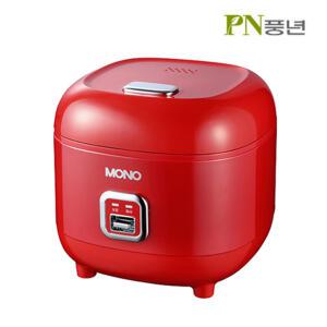 PN풍년 3인용 전기밥솥 MPMCKA-03 레드 모노밥솥