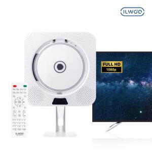 일우 벽걸이 DVD플레이어5 블루투스 스피커 FM라디오 USB 리모컨