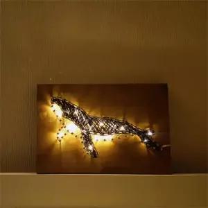 아트박스 72페이지 LED 고래 스트링아트 만들기 패키지 DIY