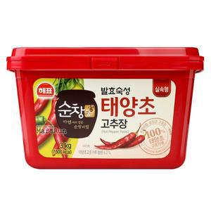 해표 순창궁 태양초 고추장 3kg 재래식 된장 양념 쌈장