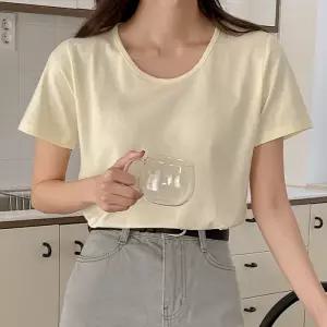 [코코블랑] [코코메이드] 데일리 모달 반팔티셔츠
