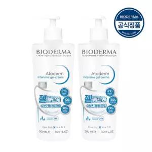 [바이오더마] 아토덤 인텐시브 젤 크림 500ml (수딩젤) x2