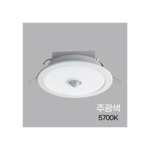 LED그린티 다운라이트 LED 매입센서등비상 6인치 20W 주광 KC