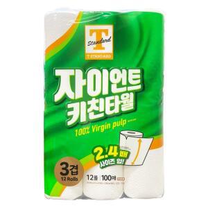 [티스탠다드] 자이언트 키친타올 100매 12롤