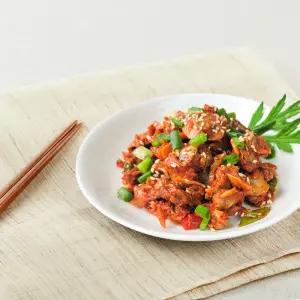 [쓰리제이] 짭조름+매콤 달콤 두 가지 맛 새꼬막장 2종 세트 (간장 330g + 양념 330g)