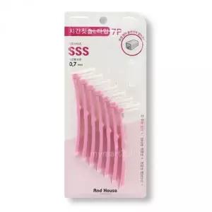 [골드스마일]치간 칫솔 덴탈 구강 이빨 SSS 7P