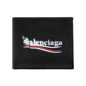 BALENCIAGA  로고 반지갑 (594315 2AA3B 1000)