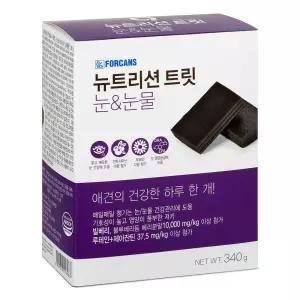 포켄스 뉴트리션트릿 강아지 눈 눈물 영양제 42개입 1개
