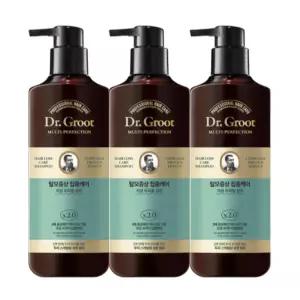 닥터그루트샴푸 탈모샴푸 지성두피용 400ml 3개