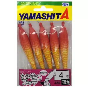 야마시타 23 옵빠이슷테 4T2(5본입) F/AC3 4호 2단 바늘 한치 갑오징어 쭈꾸미
