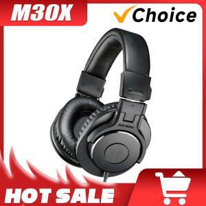 ATH M30X 유선 스튜디오 모니터 헤드폰 접이식 구조 및 소음 감소 기능으로 선명한 청취 가능